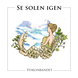Bilden visar omslaget på Syskonbandets CD "Se solen igen". Den föreställer en ung person som lyfts upp av två händer. I bakgrunden anas en himmel.